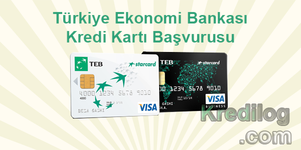 Türkiye Ekonomi Bankası Kredi Kartı Başvurusu